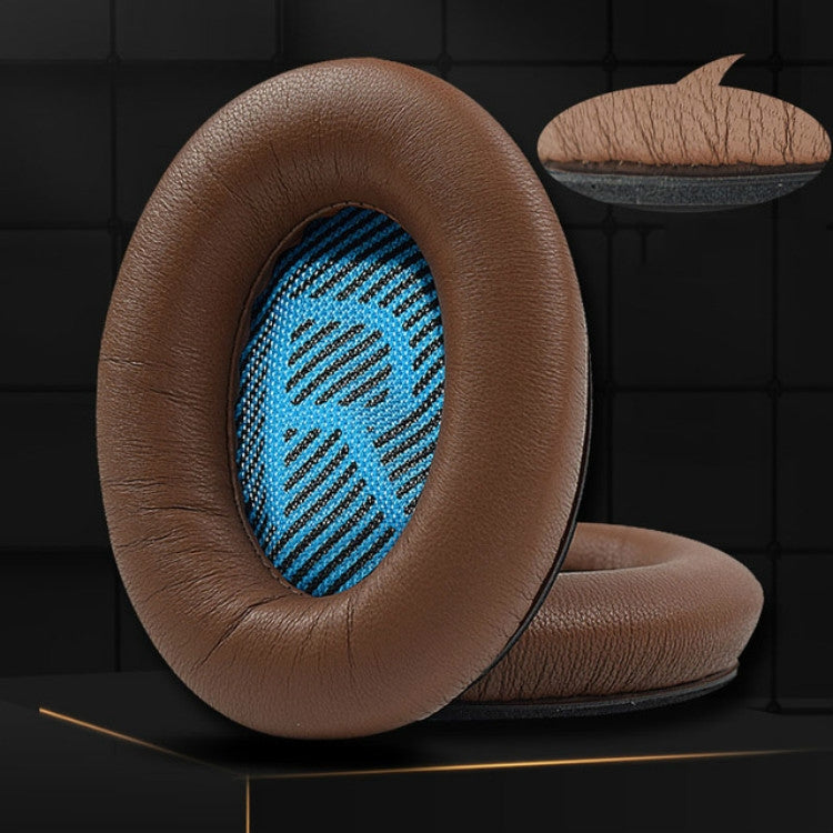2개 세트 BOSE QC 15 / 25 / 35 램스킨 가죽 이어폰 커버 이어머프