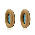 2개 세트 BOSE QC 15 / 25 / 35 램스킨 가죽 이어폰 커버 이어머프