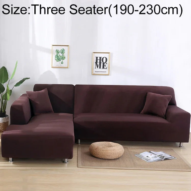 소파 올인클루시브 범용 세트 소파 전체 커버 베개 커버 1개 추가, 1인용(90-140cm), 2인용(145-185cm), 3인용(190-230cm), 4인용(235-300cm)