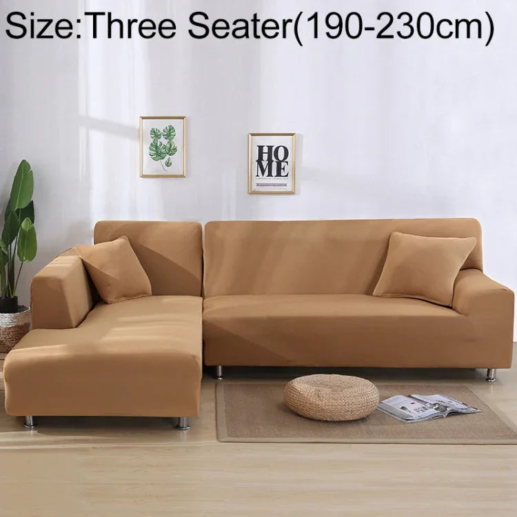 소파 올인클루시브 범용 세트 소파 전체 커버 베개 커버 1개 추가, 1인용(90-140cm), 2인용(145-185cm), 3인용(190-230cm), 4인용(235-300cm)