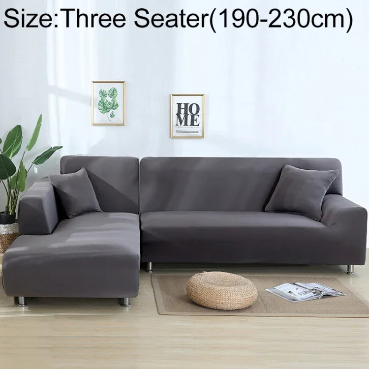 소파 올인클루시브 범용 세트 소파 전체 커버 베개 커버 1개 추가, 1인용(90-140cm), 2인용(145-185cm), 3인용(190-230cm), 4인용(235-300cm)
