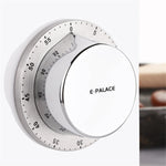 E-PALACE 자석 타이머 주방 스테인리스 스틸 타이머 창의적 알람 시계 기계식 알림 카운트다운 포모도로, E-PALACE 자석 타이머