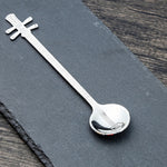 Stainless Steel Coffee Mixing Spoon Creative Musical Instrument Shape Spoon, Guitar Silver, Octagonal Silver, Lute Silver, Yueqin Silver, Guitar Titanium Gold, Octagonal Titanium Gold, Lute Titanium Gold, Yueqin Titanium Gold, Guitar Rose Gold