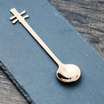 Stainless Steel Coffee Mixing Spoon Creative Musical Instrument Shape Spoon, Guitar Silver, Octagonal Silver, Lute Silver, Yueqin Silver, Guitar Titanium Gold, Octagonal Titanium Gold, Lute Titanium Gold, Yueqin Titanium Gold, Guitar Rose Gold