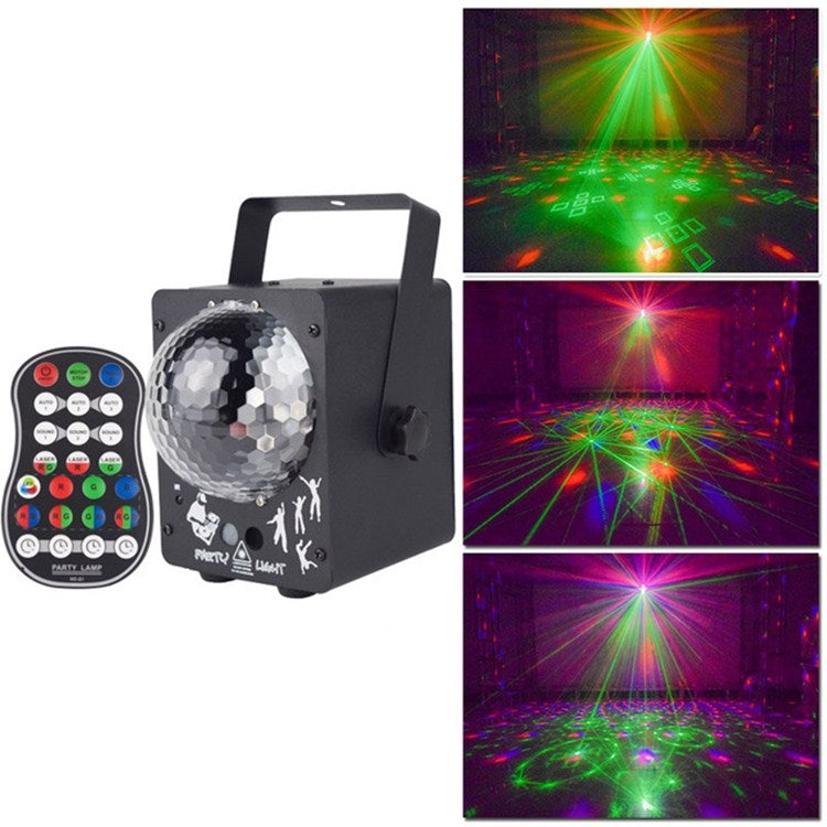18W 60가지 패턴 크리스탈 매직 볼 레이저 조명 가정용 LED 다채로운 별빛 투사 조명 음성 인식 무대 조명, US 플러그, UK 플러그, AU 플러그, EU 플러그
