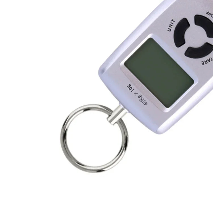 45kg x 5g 고정밀 LCD 휴대용 디지털 백라이트 전자 휴대용 저울, 45kg x 10g