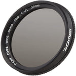 ZOMEI 카메라 필터 37MM CPL 편광기 휴대폰 외장 렌즈, 37MM