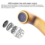 구리 앤티크 온냉 이중 청백자 수도꼭지, 블랙, 앤티크, 플래티넘, 블랙 골드