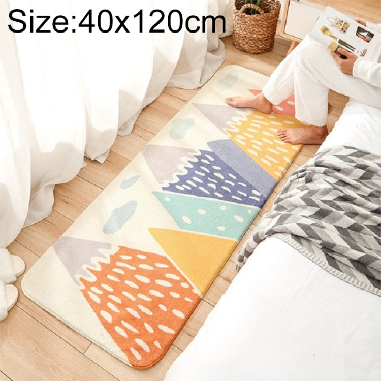 만화 홈 소파 스트립 러그 침실 침대 옆 양 캐시미어 미끄럼 방지 매트, 40×120 cm, 60×160 cm, 60×180 cm
