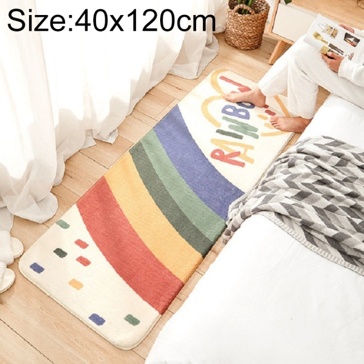 만화 홈 소파 스트립 러그 침실 침대 옆 양 캐시미어 미끄럼 방지 매트, 40×120 cm, 60×160 cm, 60×180 cm