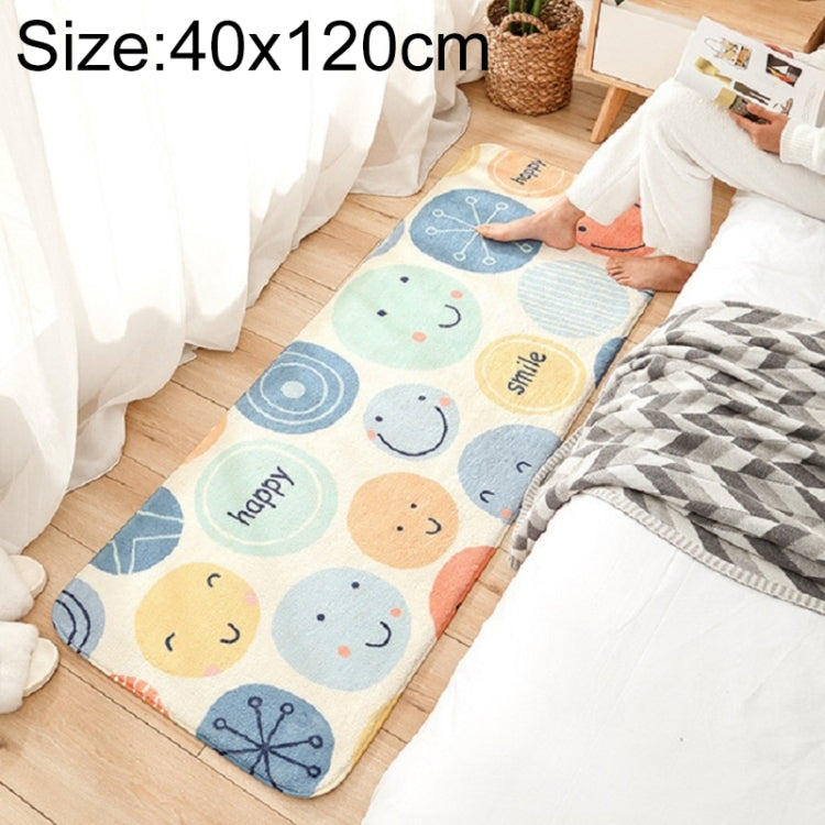 만화 홈 소파 스트립 러그 침실 침대 옆 양 캐시미어 미끄럼 방지 매트, 40×120 cm, 60×160 cm, 60×180 cm