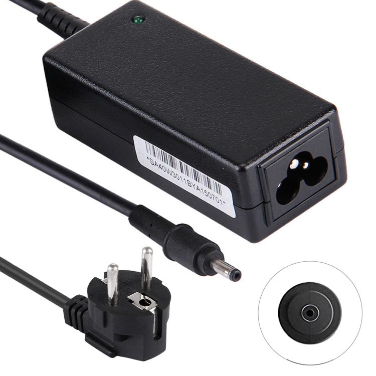 40W 19V 2.1A AC 어댑터 전원 공급 삼성 AD-4019W / AA-PA2N40L / BA44-00278A / NP900X1A / NP900X1B용, 포트: 3.0x1.1mm, EU 플러그