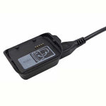 삼성 기어 2 R380 충전 크래들 도크 충전기 USB 케이블 포함(블랙)용