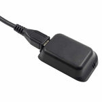 삼성 기어 2 R380 충전 크래들 도크 충전기 USB 케이블 포함(블랙)용