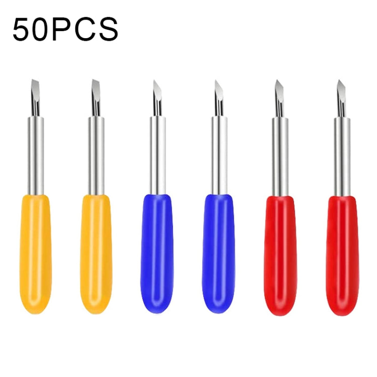 50개 세트 30/45/60도 날카롭고 내구성 있는 조각 도구, 조각 도구