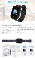 REACHFAR RF-V46-A GPS 스마트 트래커 시계밴드, SOS / 카메라 / 건강 관리 / 4G LTE / 혈압 / 심박수 지원, 아시아 / 유럽 / 아프리카 / 호주용, RF-V46-A