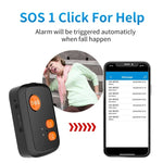 V51 B 스타일 IP67 방수 4G LTE 3G 2G GSM 노인용 SOS 버튼 비상 알람 GPS 추적기 북미/남미용, V51 B 스타일