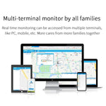 REACHFAR RF-V45-B 미니 터치 스크린 GPS 스마트 추적기 펜던트, SOS / 카메라 / 건강 관리 / 4G LTE 지원, 북미 / 남미 / 호주용, RF-V45-B 터치 스크린