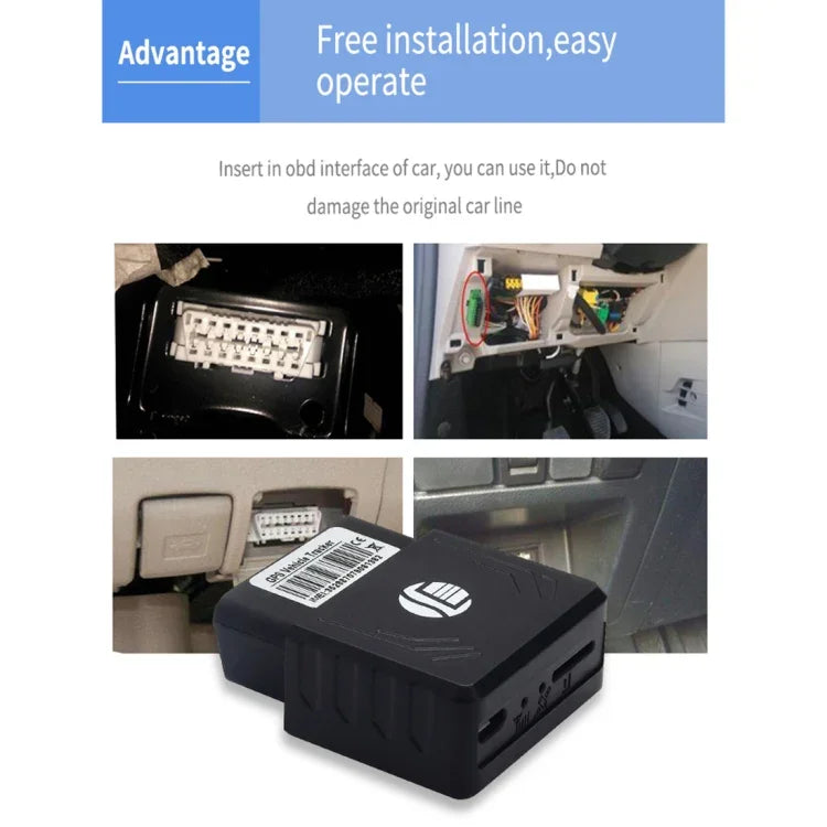 TK306 2G OBD II 실시간 차량 트럭 위치 추적 GSM GPRS GPS 추적기, AGPS 지원, TK306