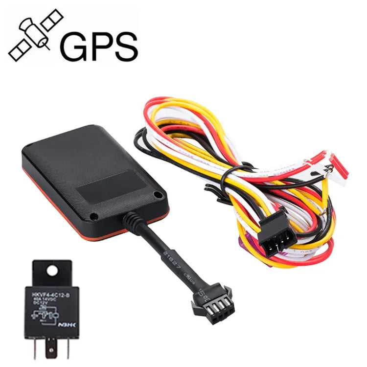 TK108 2G 4핀 실시간 차량 트럭 위치 추적 GSM GPRS GPS 추적기, AGPS 지원 릴레이 및 배터리 포함, 4핀