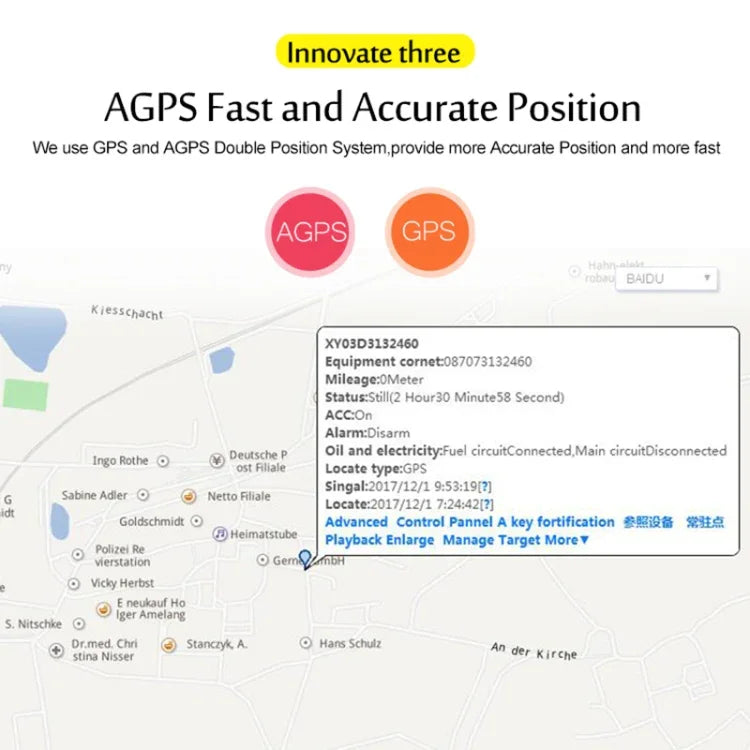 TK108 2G 4핀 실시간 차량 트럭 위치 추적 GSM GPRS GPS 추적기, AGPS 지원 릴레이 및 배터리 포함, 4핀