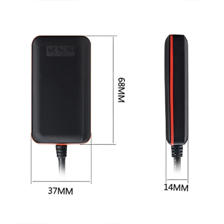 TK108 2G 4핀 실시간 차량 트럭 위치 추적 GSM GPRS GPS 추적기, AGPS 지원 릴레이 및 배터리 포함, 4핀