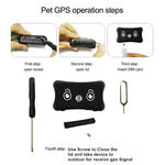 TK200 2G IP67 방수 GPS / GPRS / GSM 개인 / 물품 / 애완동물 / 가방 위치 추적기 애완동물 목걸이 실시간 추적 장치, TK200