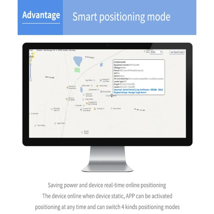 TK202B 2G 차량 트럭 위치 추적 GSM GPRS GPS 추적기 AGPS 지원, 배터리 용량: 5000mAh, 2G 5000mAh