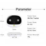 RF-V43 A 스타일 IP67 방수 GPS + LBS + WiFi 애완동물 위치 추적기 애완동물 목걸이 추적 장치 아시아/유럽/아프리카/호주용, RF-V43 A 스타일 (블랙), RF-V43 A 스타일 (화이트)