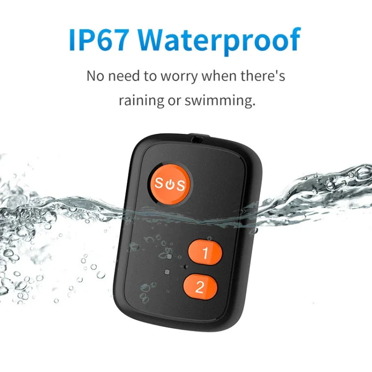 V51 A 스타일 IP67 방수 4G LTE 3G 2G GSM 노인 SOS 버튼 긴급 알람 GPS 추적기 아시아/유럽/아프리카/호주용, V51 A 스타일