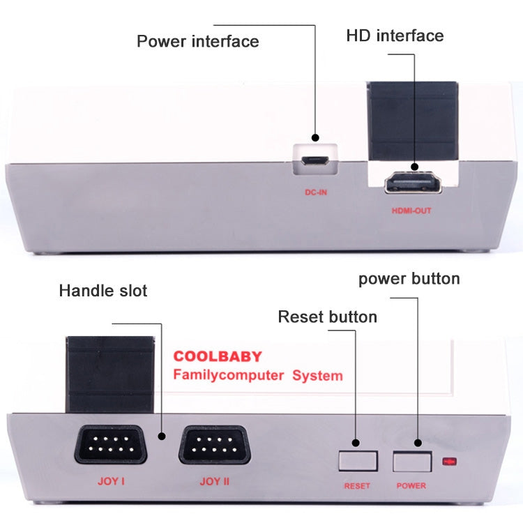 레트로 클래식 TV 미니 HDMI HD 비디오 게임 콘솔, 내장 600게임, EU 플러그, 600게임(EU 플러그), 600게임(US 플러그)