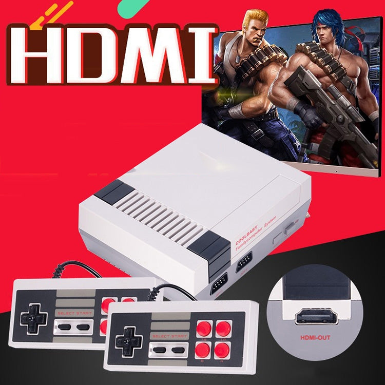 레트로 클래식 TV 미니 HDMI HD 비디오 게임 콘솔, 내장 600게임, EU 플러그, 600게임(EU 플러그), 600게임(US 플러그)