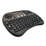 지원 언어: 프랑스어 Android TV 박스 & 스마트 TV & PC 태블릿 & Xbox360 & PS3 & HTPC/IPTV용 터치패드가 있는 i8 에어 마우스 무선 키보드, 프랑스어