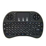 지원 언어: 히브리어 Android TV 박스 & 스마트 TV & PC 태블릿 & Xbox360 & PS3 & HTPC/IPTV용 터치패드가 있는 i8 에어 마우스 무선 키보드, 히브리어