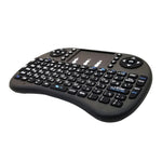 지원 언어: 히브리어 Android TV 박스 & 스마트 TV & PC 태블릿 & Xbox360 & PS3 & HTPC/IPTV용 터치패드가 있는 i8 에어 마우스 무선 키보드, 히브리어