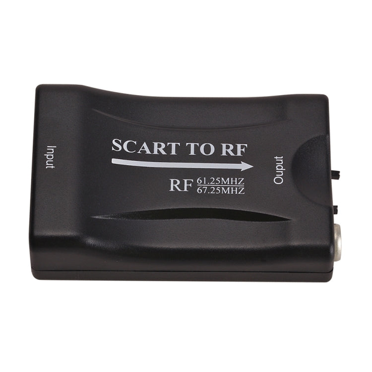 SCART to RF 비디오 변환기, RF67.25MHz, 61.25MHz 지원, SCART to RF