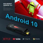 X96 S400 안드로이드 10.0 미니 TV 스틱, Allwinner H313 쿼드 코어 ARM Cortex A53, 1GB + 8GB, WiFi, HDMI, TF 카드, USB 지원, 1GB+8GB