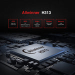X96 S400 안드로이드 10.0 미니 TV 스틱, Allwinner H313 쿼드 코어 ARM Cortex A53, 1GB + 8GB, WiFi, HDMI, TF 카드, USB 지원, 1GB+8GB