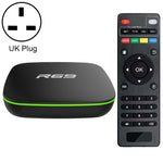 R69 1080P HD 스마트 TV 박스 안드로이드 4.4 미디어 플레이어 리모컨 포함, 쿼드코어 Allwinner H3, RAM: 1GB, ROM: 8GB, 2.4G WiFi, LAN, EU 플러그, 1GB+8GB