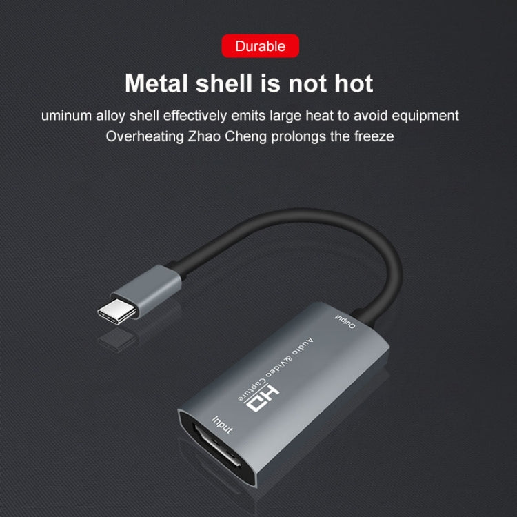 Z29A HDMI 암컷 to USB-C / 타입-C 수컷 비디오 오디오 캡처 박스, Z29A