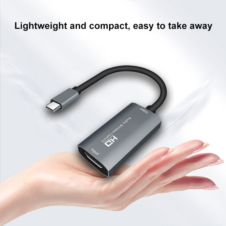 Z29A HDMI 암컷 to USB-C / 타입-C 수컷 비디오 오디오 캡처 박스, Z29A