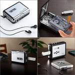 USB 카세트 테이프 to MP3 변환기 오디오 음악 플레이어, 테이프 to MP3