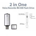 USB 음성 녹음기 32GB USB 플래시 디스크, 32GB