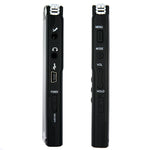 T60 단색 화면 HD 노이즈 감소 디지털 음성 녹음기, 32G, MP3 / WAV 포맷 지원, 32G