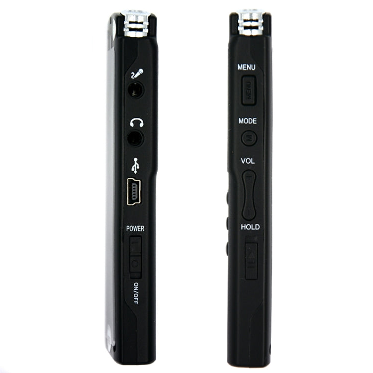 T60 단색 화면 HD 노이즈 감소 디지털 음성 녹음기, 32G, MP3 / WAV 포맷 지원, 32G