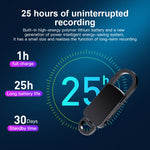 S20 8GB 키체인 HD 노이즈 감소 휴대용 녹음 펜, 8GB