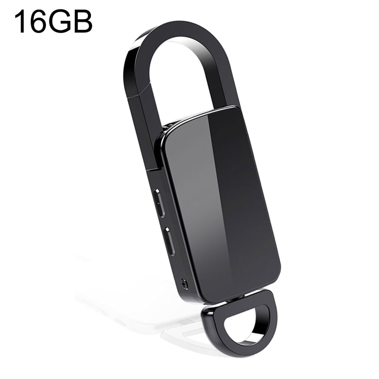 S20 16GB 키체인 HD 노이즈 감소 휴대용 녹음 펜, 16GB
