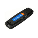 SK001 충전식 U-디스크 휴대용 USB 음성 녹음기, 메모리 없음, 메모리 없음