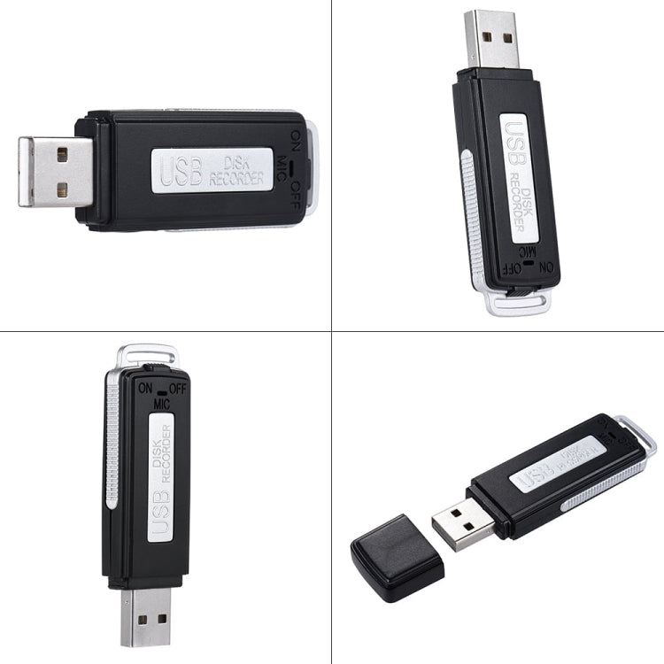 SK868 16GB 충전식 휴대용 U-디스크 음성 녹음기, 16GB