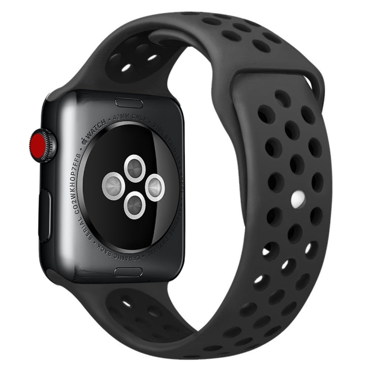 Apple Watch 시리즈 10 42mm / 9&8&7 41mm / SE 3&SE 2&6&SE&5&4 40mm / 3&2&1 38mm 패셔너블 클래식 실리콘 스포츠 시계줄(그레이 화이트), WA1230A, WA1230B, WA1230BG, WA1230BH, WA1230BL, WA1230BM, WA1230BR, WA1230BY, WA1230C, WA1230D, WA1230DW    ...